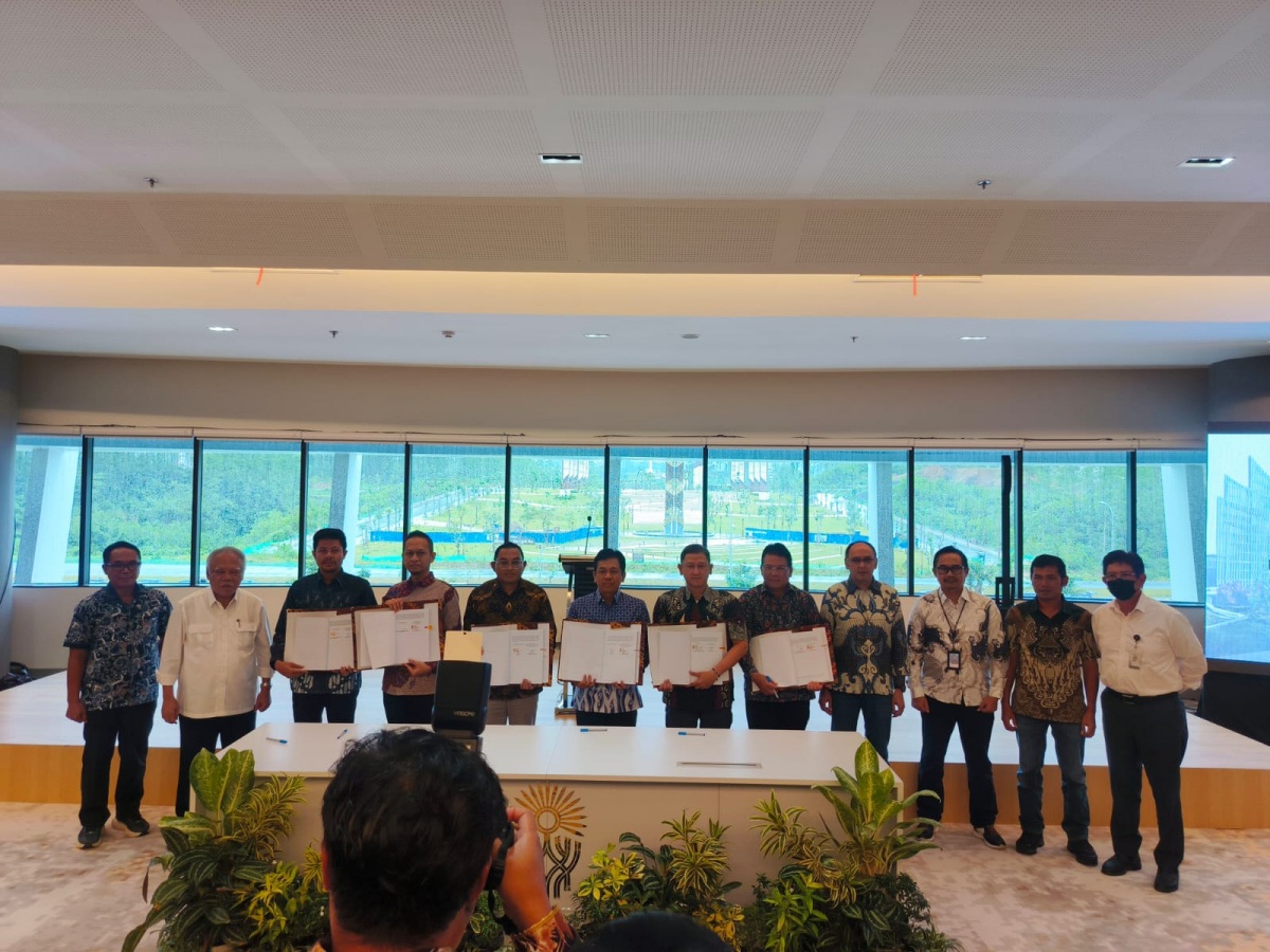 PTPP Teken Kontrak Pembangunan Jalan di Kawasan Yudikatif IKN