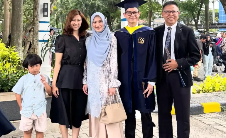 Dude Harlino Tegaskan Hoaks Perceraian dengan Alyssa Soebandono, Bagikan Momen Wisuda Sarjana Hukum