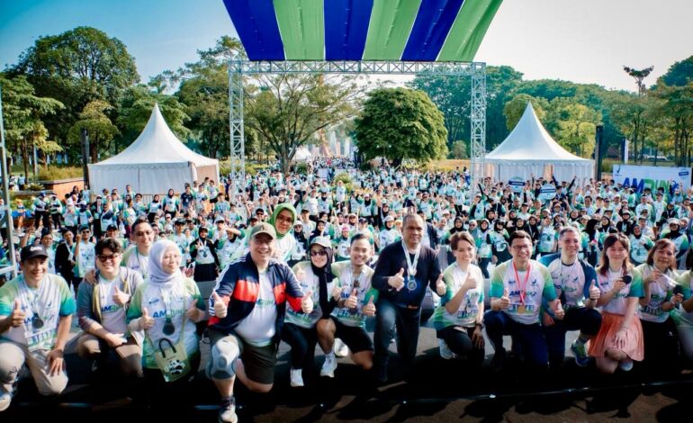 J99 Corp. Perkuat Komitmen Kesehatan Masyarakat dengan Dukungan Penuh pada AMRun 2025