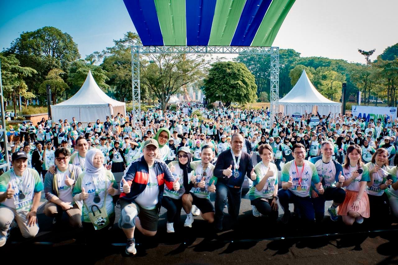 J99 Corp. Perkuat Komitmen Kesehatan Masyarakat dengan Dukungan Penuh pada AMRun 2025