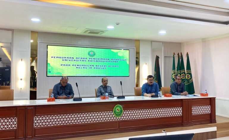 Mahasiswa FH UNKRIS Lakukan Kuliah Lapangan ke PN Bekasi, Dalami Proses Peradilan Perdata dan Gugatan Kepentingan Umum