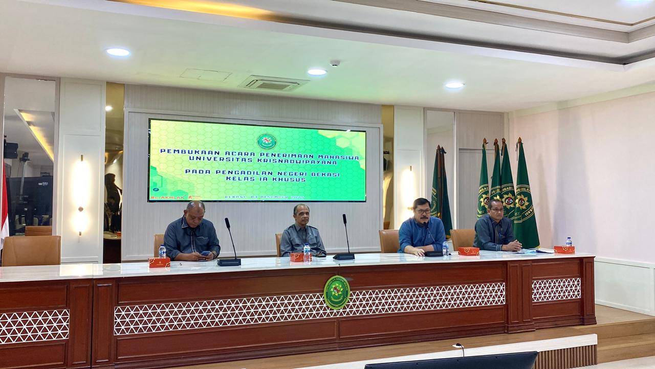 Mahasiswa FH UNKRIS Lakukan Kuliah Lapangan ke PN Bekasi, Dalami Proses Peradilan Perdata dan Gugatan Kepentingan Umum