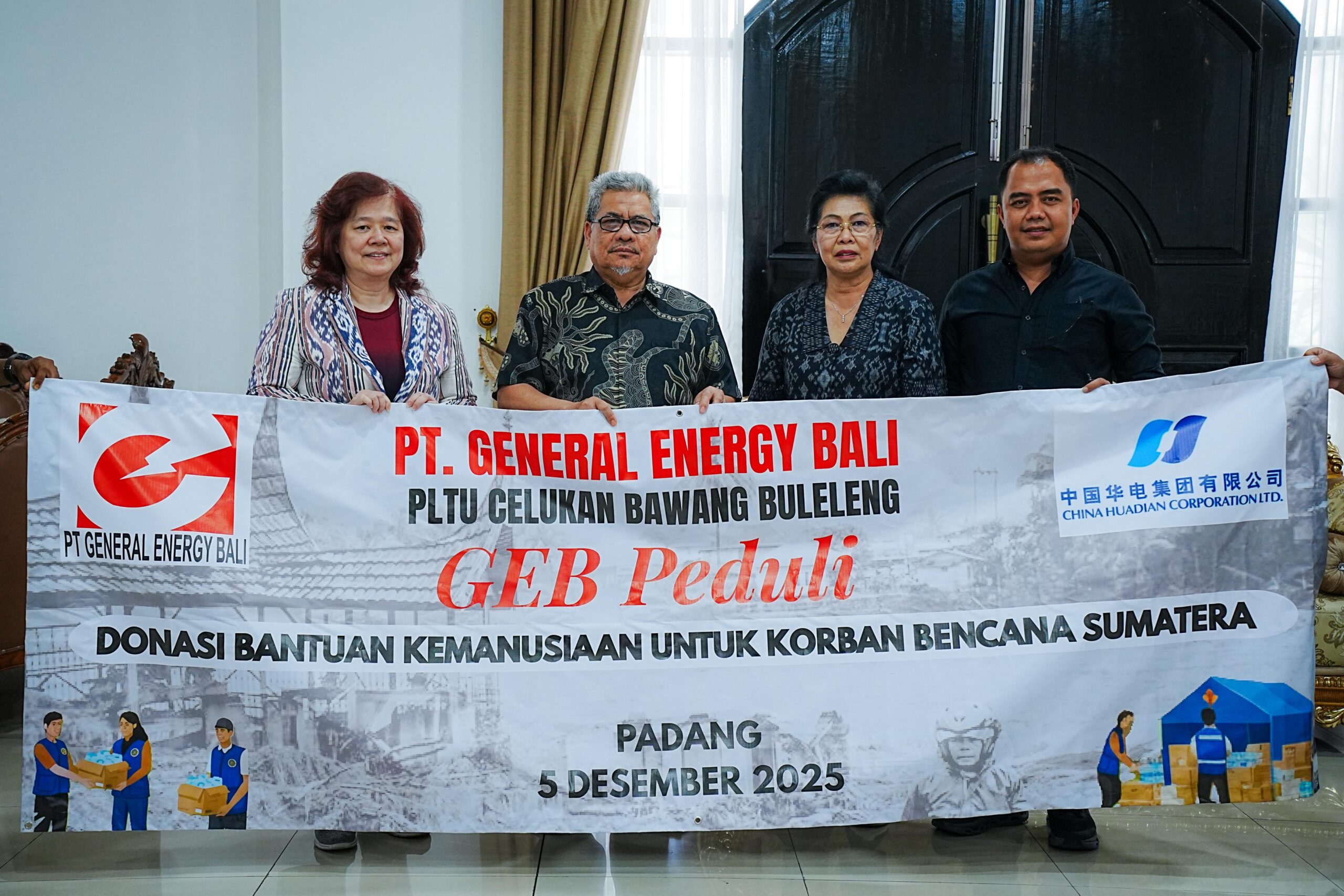 GEB Peduli Turun ke Padang Bawa 6 Ton Beras dan Obat-obatan untuk Korban Terdampak Bencana