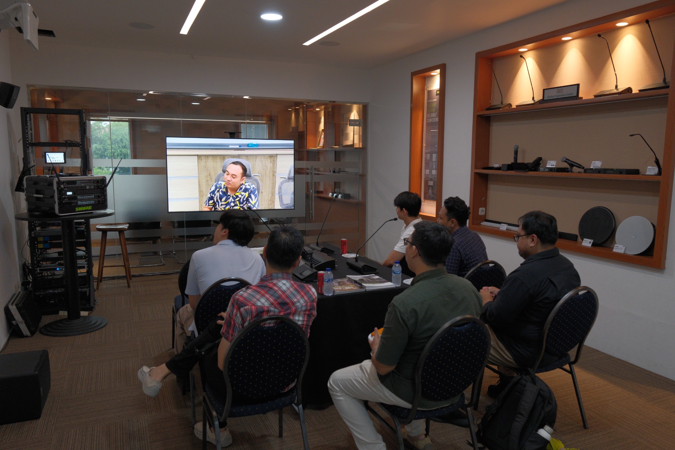 Goshen Swara Indonesia Resmikan Experience Center Terintegrasi Shure dan Q-SYS