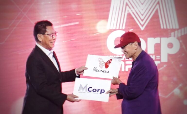 AI Indonesia Berkolaborasi dengan MCorp, Luncurkan 3 Produk AI