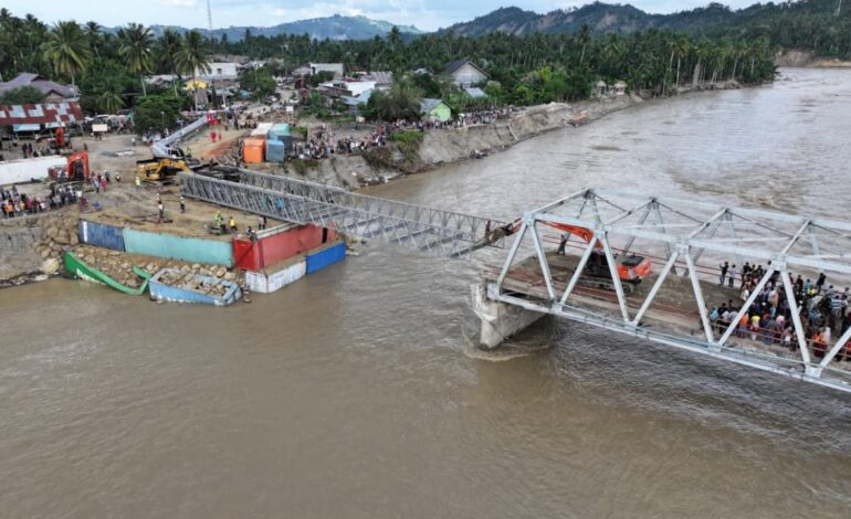 PTPP Percepat Pemulihan Infrastruktur Pascabencana di Aceh dan Sumatera Utara