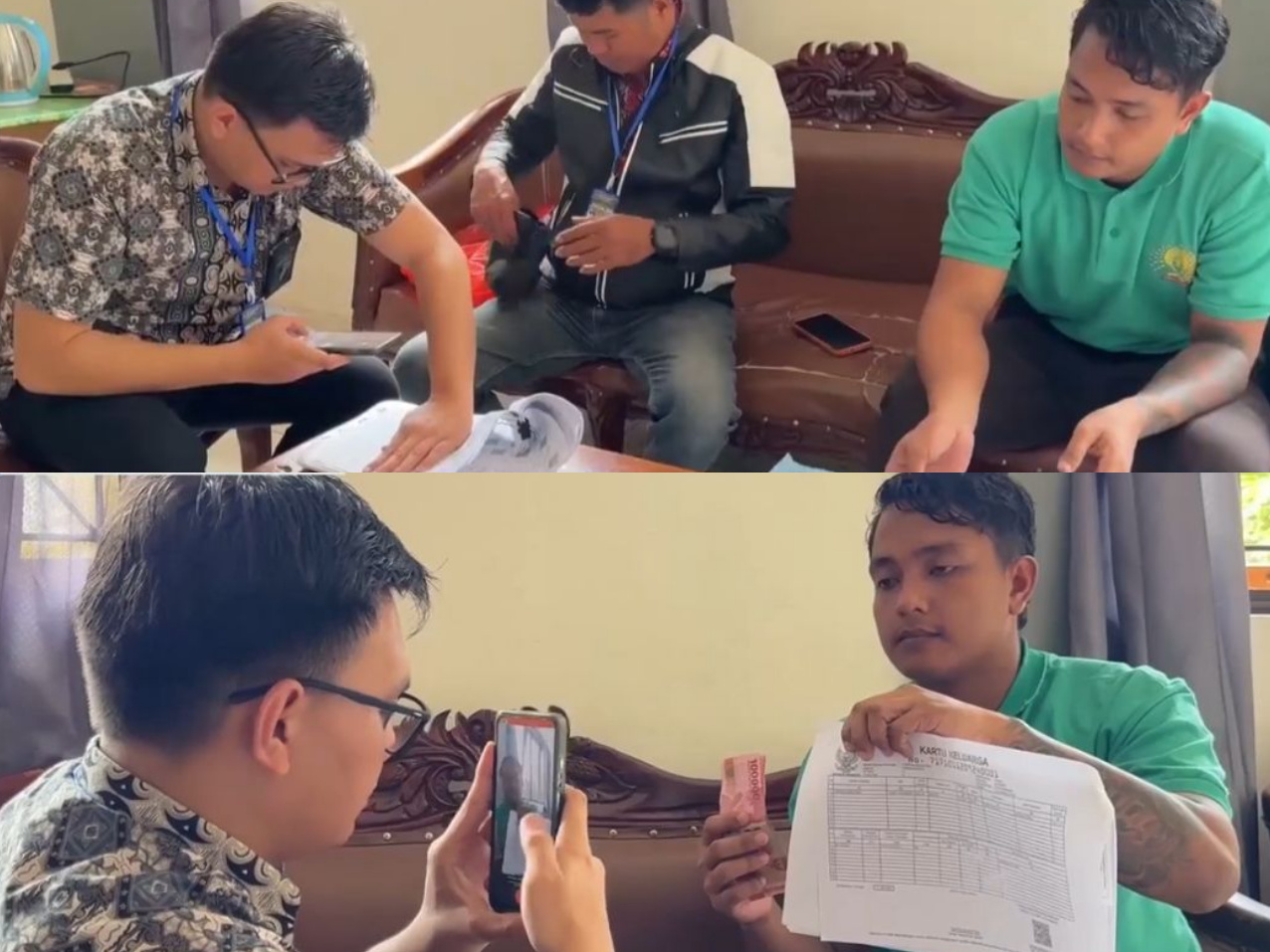 Petugas Pos Datangi Rutan, Menembus Jeruji Demi Salurkan BLT Kesra