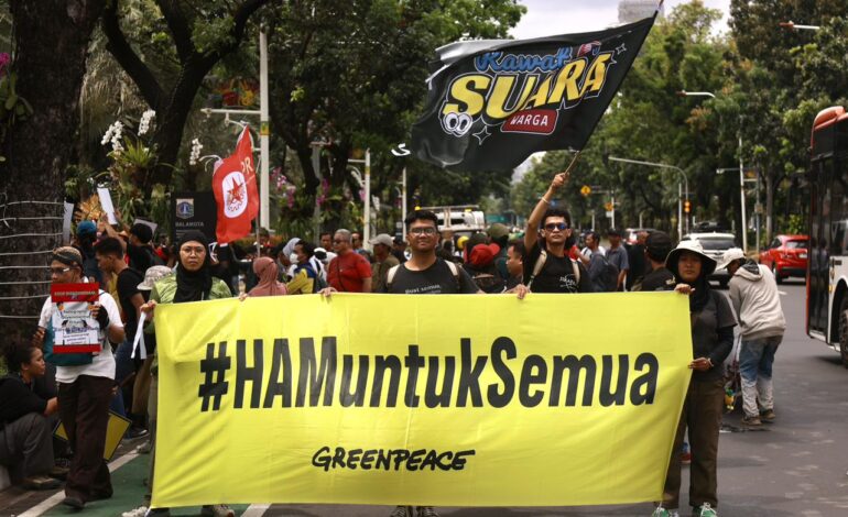 Hari HAM Sedunia 2025: Krisis Ekologi dan Represi Aparat Perparah Pelanggaran HAM di Indonesia