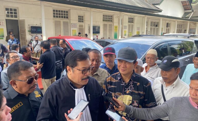 Penasihat Hukum Haji Halim Ajukan Keberatan atas Dakwaan JPU dalam Sidang di PN Palembang