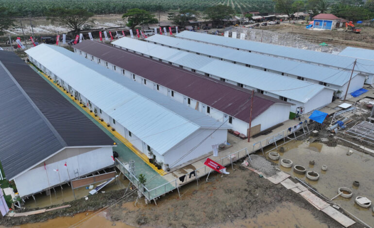 Kolaborasi Danantara dan PTPP Bangun Hunian Sementara Pascabanjir Aceh