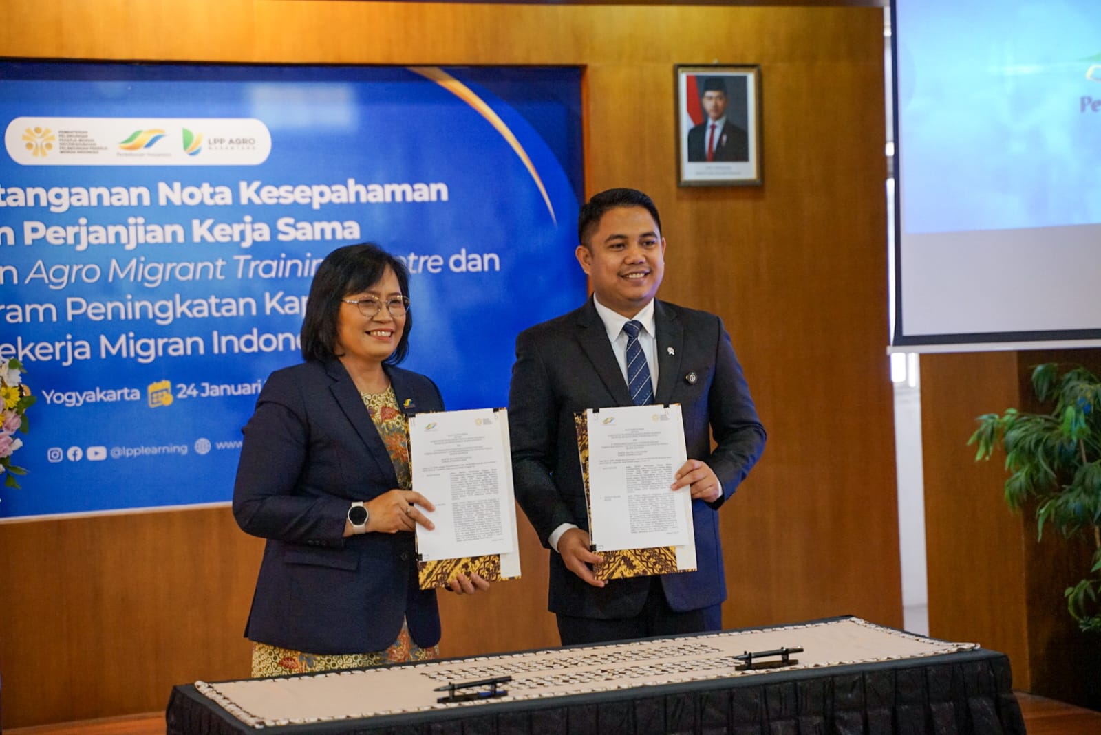 PTPN III Gandeng KP2MI dan LPP Agro Nusantara Perkuat SDM Pekerja Migran Sektor Agroindustri