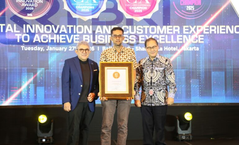 BRI Life Kembali Raih Penghargaan “Indonesia Best Digital Innovation Award 2025” 