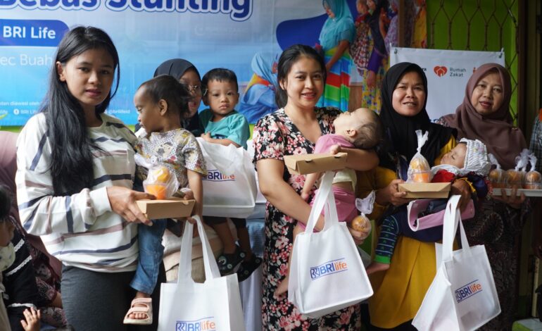 BRI Life Cegah Stunting Balita Lewat Program Intervensi Gizi Berkelanjutan