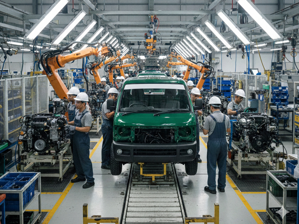 Kemenperin: Industri Otomotif Nasional Mampu Produksi Pick-Up Sendiri