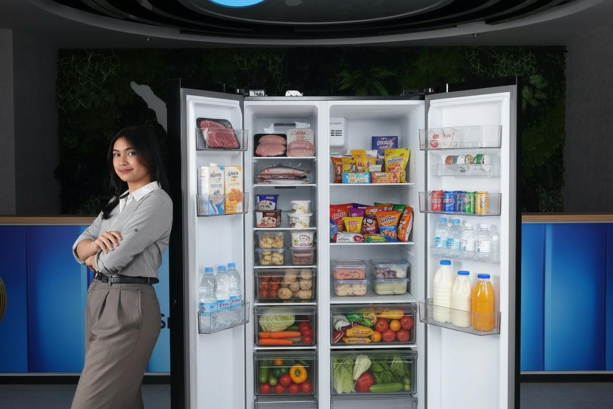 Midea Hadirkan Kulkas Side by Side Fitur Premium dengan Harga Terbaik di Kelasnya