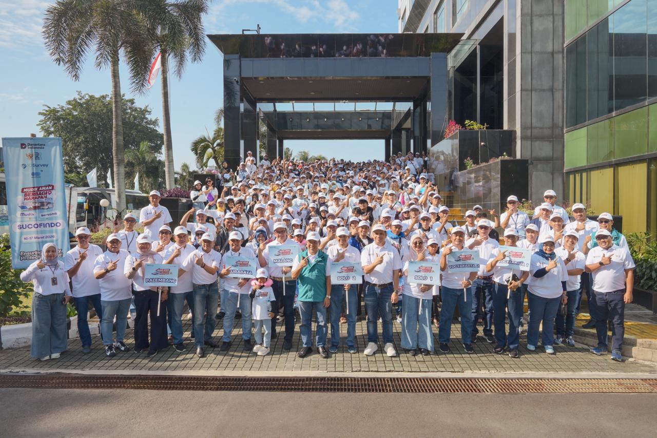 IDSurvey Group Berangkatkan 1.400 Pemudik dalam Program Mudik Bersama BUMN 2026