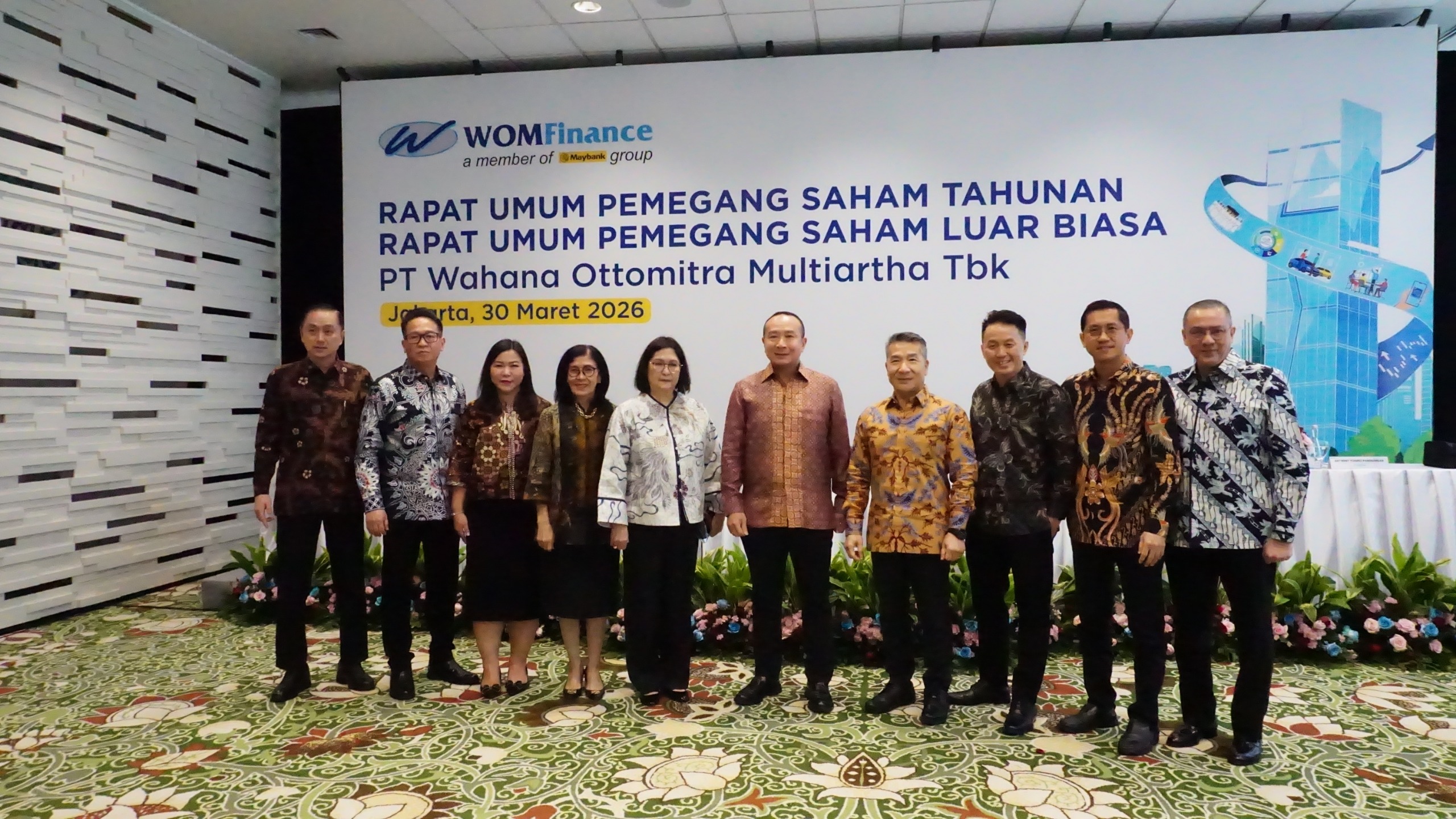 WOM Finance Gelar RUPST dan RUPSLB 2026, Pembiayaan Tumbuh 9,35 Persen dan Kinerja Tetap Solid