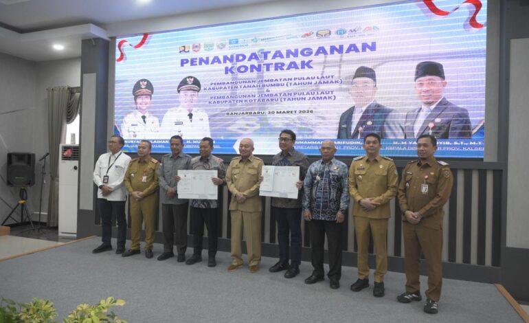 PTPP Raih Proyek Jembatan Pulau Laut Rp1,02 Triliun