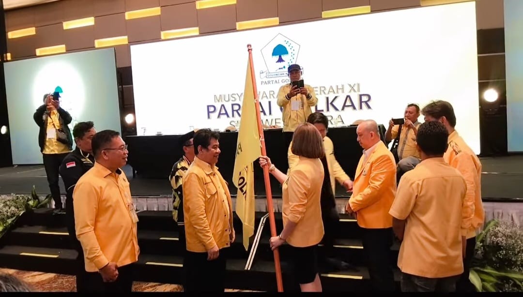 MEP Resmi Pimpin Golkar Sulut Periode 2025–2030, Musda XI Tetapkan Kepengurusan Baru