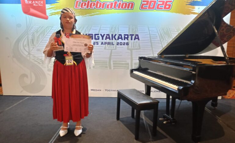 Helga Cetta Nugroho Raih Silver Winner di Indonesia Music Celebration 2026