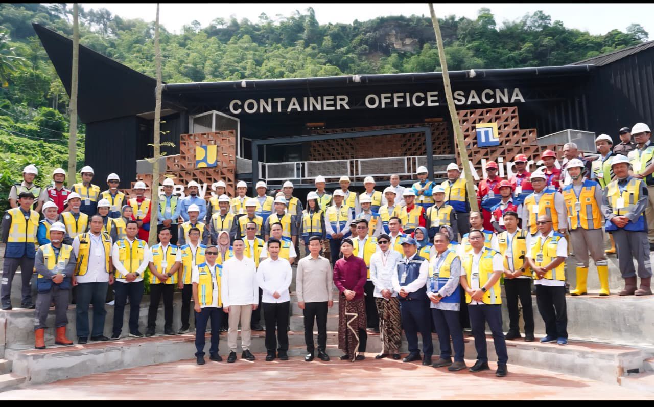 Wapres Tinjau Proyek Bendungan Bagong, PTPP Percepat Pembangunan