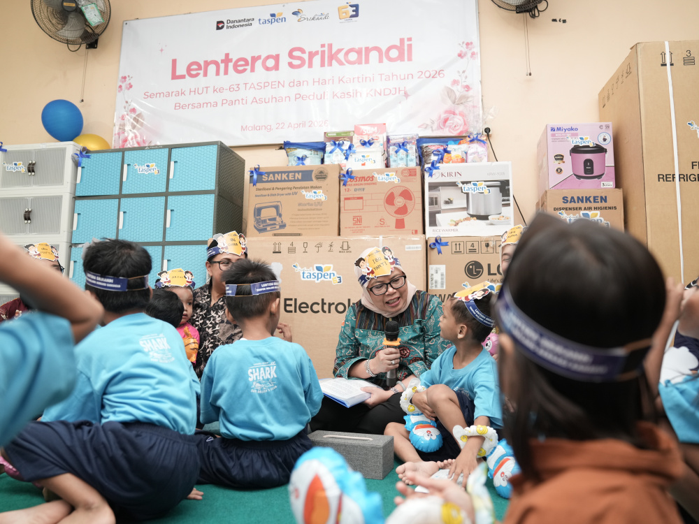 TASPEN Salurkan Bantuan Sosial untuk Ratusan Anak Panti Asuhan di 13 Kota