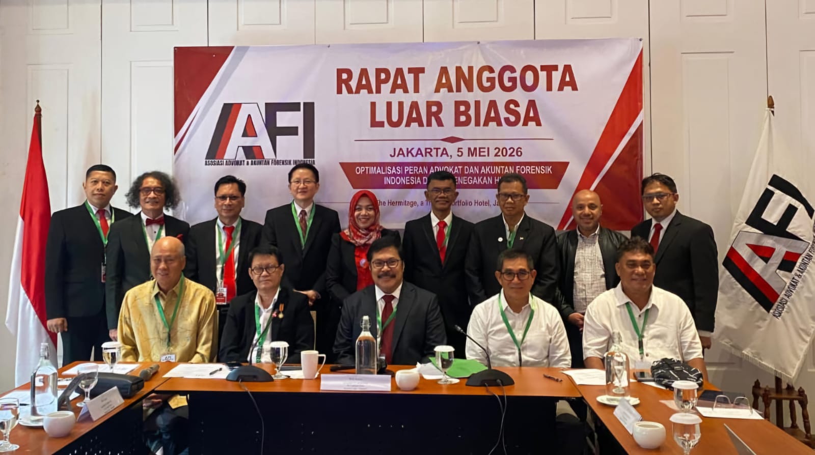 Dikukuhkan, Asosiasi Advokat & Akuntan Forensik Indonesia Resmi Berdiri