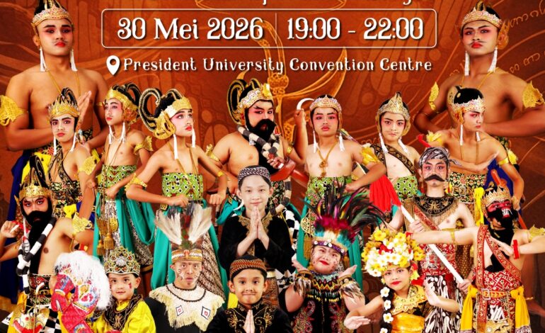 Pagelaran Budaya “Dewa Ruci” President School Angkat Nilai Kearifan Nusantara dan Pendidikan