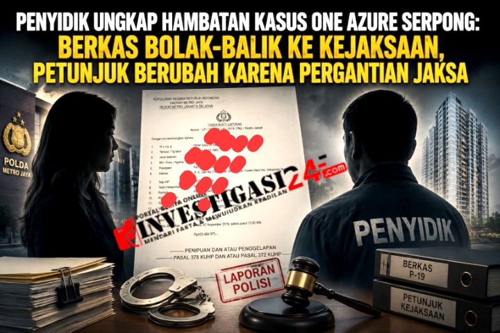 Penyidik Ungkap Hambatan Kasus One Azure Serpong: Berkas Bolak-Balik ke Kejaksaan, Petunjuk Berubah karena Pergantian Jaksa