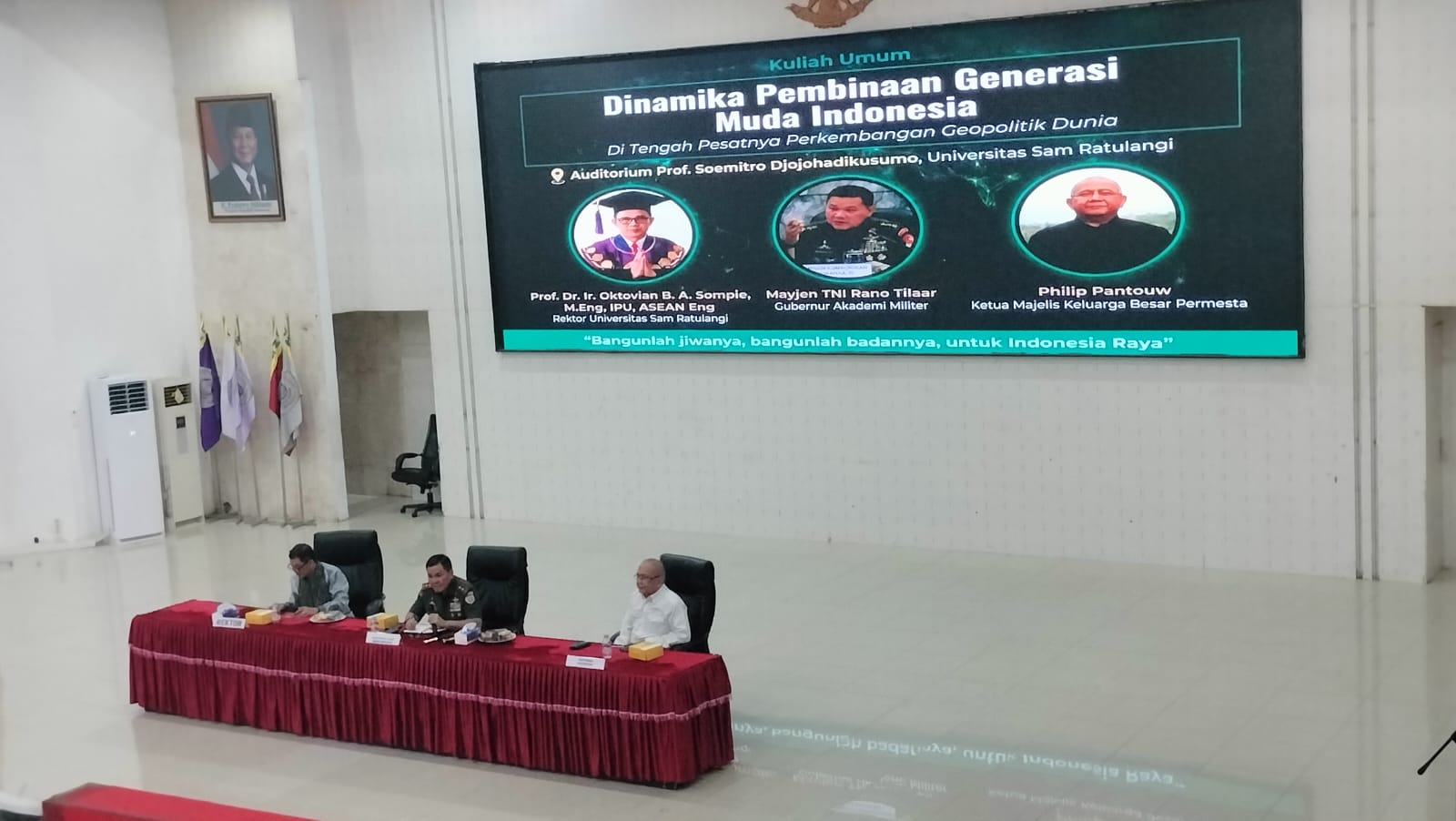 Geopolitik Global Menguat, Unsrat Tekankan Peran Strategis Generasi Muda Jaga Ketahanan Nasional