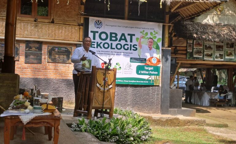 ​Menteri LH Jumhur Hidayat: Tanam Bambu Solusi Rehabilitasi Lingkungan dan Sumber Penghasilan Warga