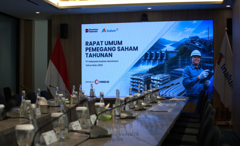 INALUM Catat Kinerja dan Produksi Tertinggi Sepanjang 50 Tahun Beroperasi