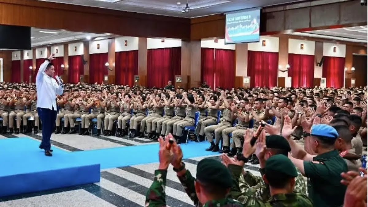 Sekretaris Kabinet Beri Pembekalan kepada 511 Calon Perwira Remaja Akmil