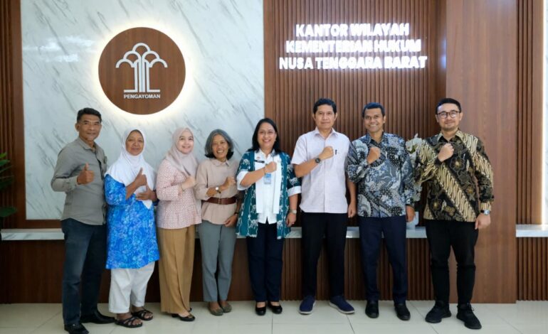 KANOGAMA NTB Audiensi dengan Kakanwil Kementerian Hukum NTB, Bahas Penguatan Peran Balai Harta Peninggalan