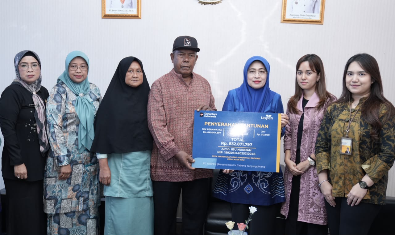 Ahli Waris PPPK Terima Manfaat JKK TASPEN Rp832,8 Juta Meski Baru Enam Bulan Menjadi Peserta