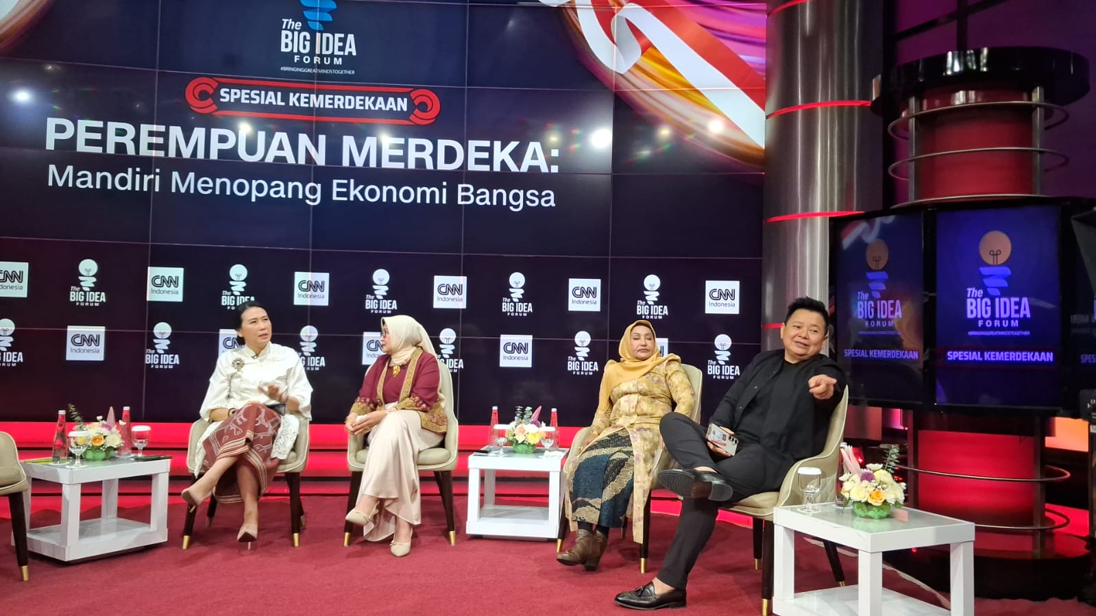 ‎Yunita Ketua DPP akumandiri bidang pendidikan,kelembagaan, dan UMKM hadir di forum TBIF